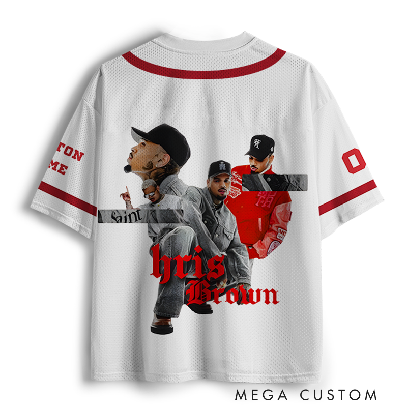 Personalized Football Jersey Mesh Concert Outfit Concert Shirt Gift for Fans