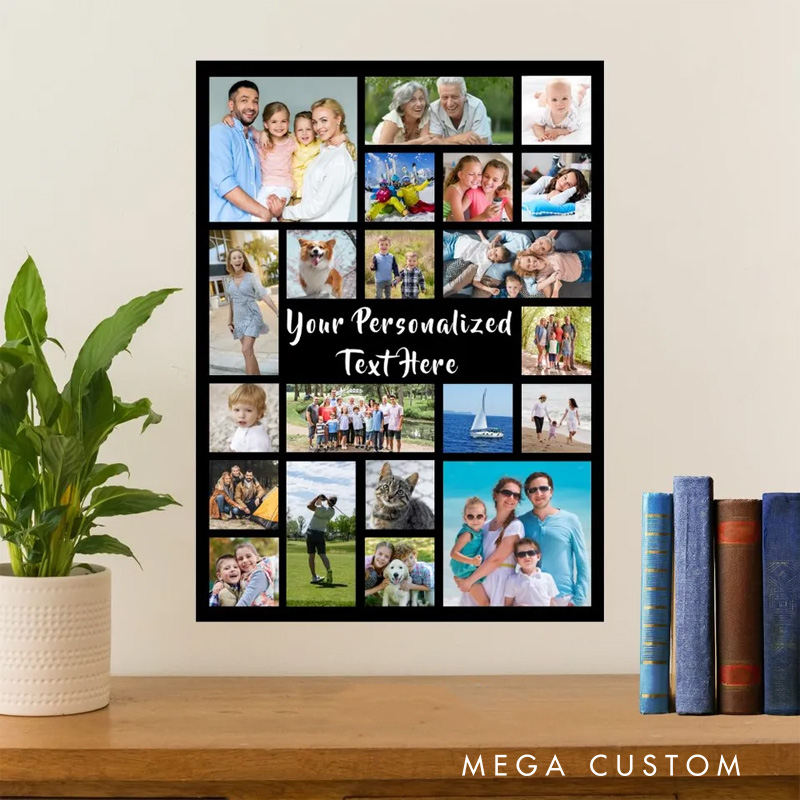 Personalized Make Memories Together Photo Wall Art For Family Poster Without Frame Custom Art Lover Gift Custom Portrait