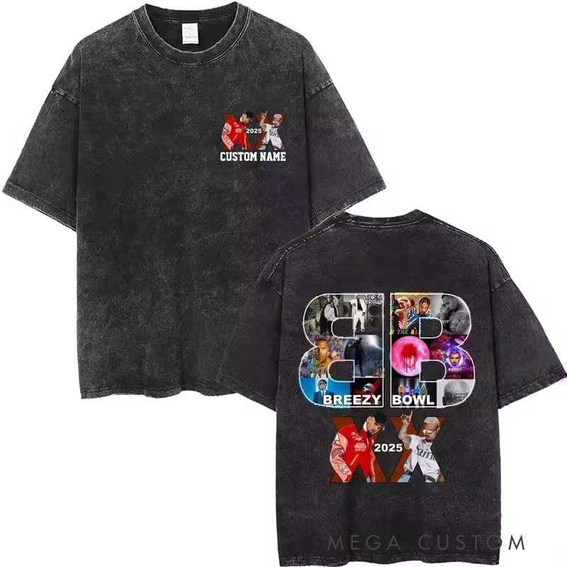 Personalized Hip Hop Music Tour Washed T-Shirts Concert Shirt Gift for Fans Country Music Music Lover