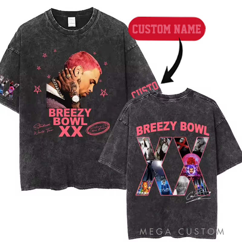 Personalized Hip Hop Music Tour Washed T-Shirts Concert Shirt Gift for Fans Country Music Music Lover