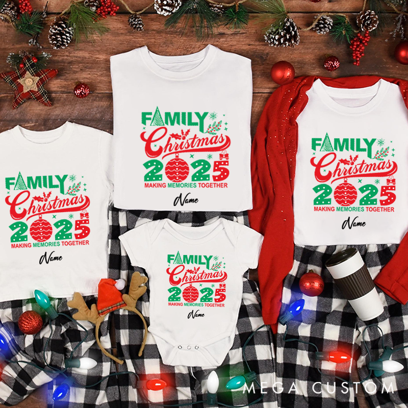 Personalized Christmas Gift Jolly and Stylish Family Matching Outfit