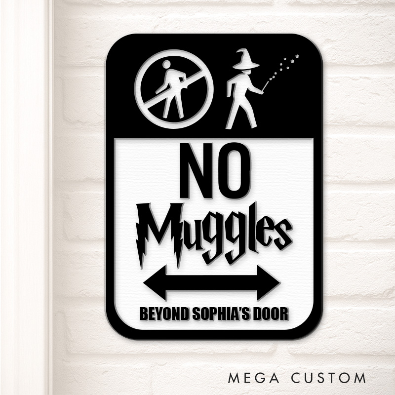 Personalized No Ordinary 3D Printed Room Sign Funny Acrylic Room Sign for Movie Lovers