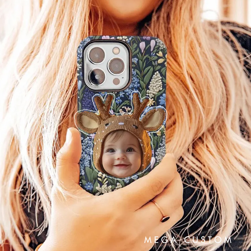 Personalized Cherished Moments Phone Grip with Custom Photos and Elegant Design Magnetic Phone Grip