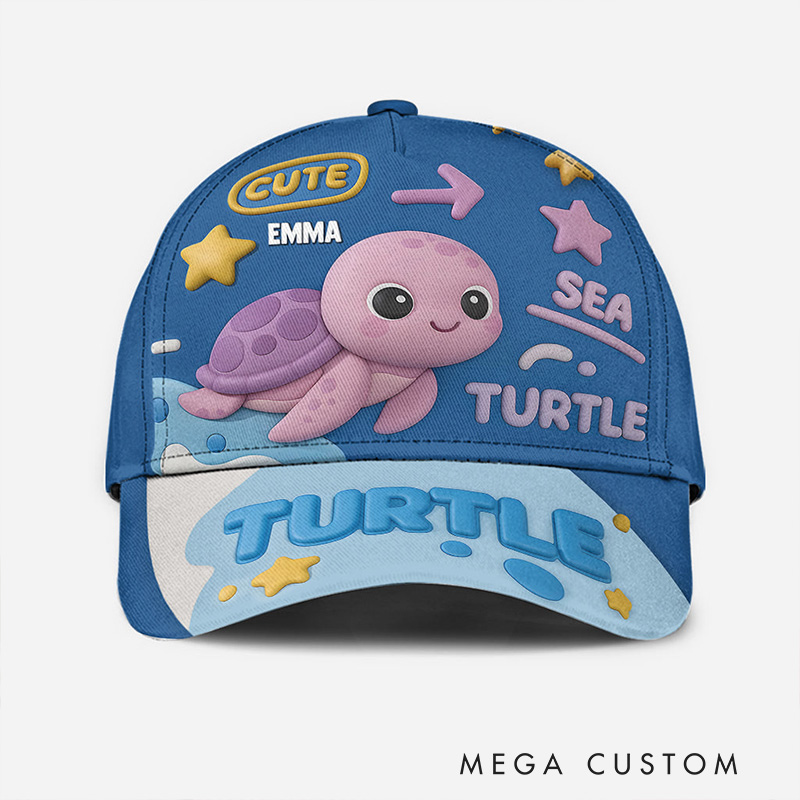Personalized Unicorn Magic Cap with Custom Name and Whimsical Pastel Design Perfect for Dreamy Adventures Kid Classic Cap