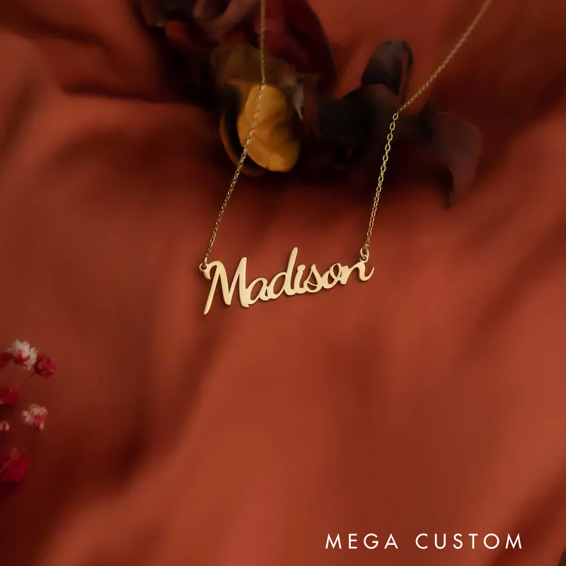 Personalized Name Necklace Stylish Custom Jewelry Ideal for Special Occasions