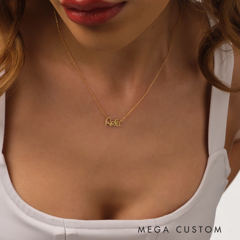 Personalized Name Necklace Delicate Gold Chain Perfect Custom Jewelry for Everyday Style