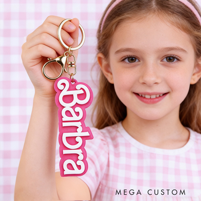 Personalized Adorable Custom Name Keychain Perfect Gift For Kids And Friends Keychain