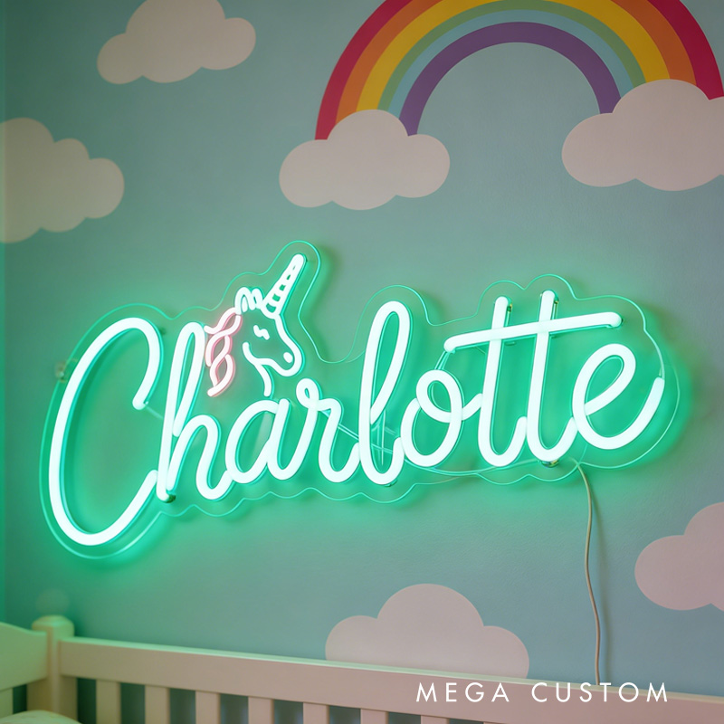 Personalized Unique Handcrafted Name Light Up Decoration For Home Bedroom Neon Sign