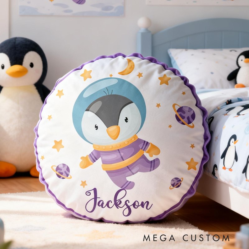 Personalized Cute Astronaut Animals Graphic 3D Print Pillow Birthday Gifts Funny Gifts Animals Lovers Gifts