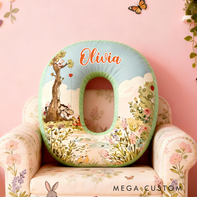 Personalized Cute Forest Bear Graphic 3D Print Pillow Birthday Gifts Funny Gifts Bear Lovers Gifts