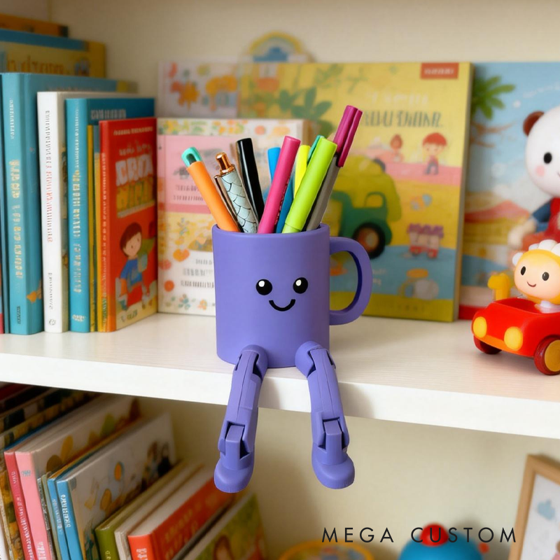 Pencil Holder Cutie Desk Organizer Birthday Gift for Kids Kids Room Decor Cute Office Gift