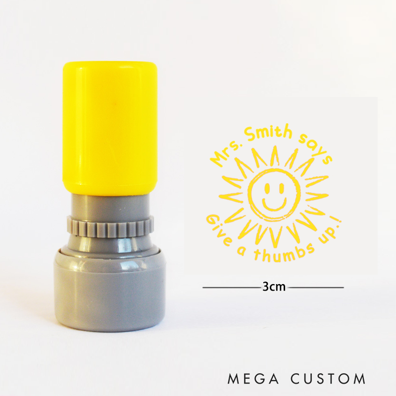 Personalized Teacher Stamps Teacher Says Design Perfect Teacher Appreciation Gift