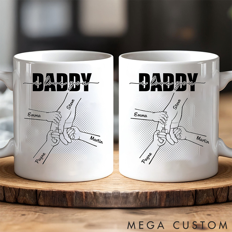 Personalized Thank You Dad for all the Patience You have Shown Me Mug