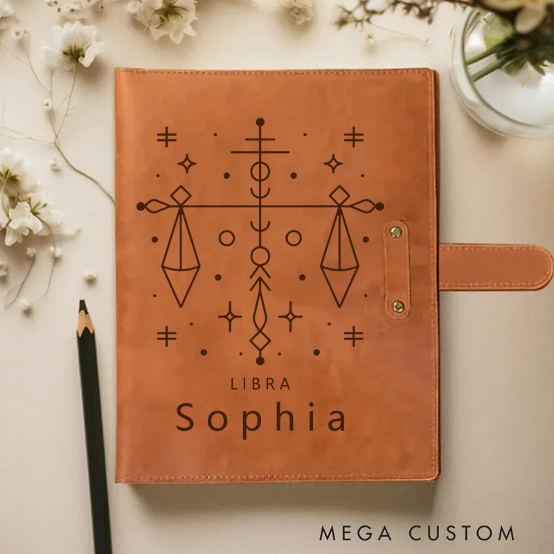 Personalized Astrology Zodiac Journal Astrology Diary Journal With Name Birthday Astrology Gifts