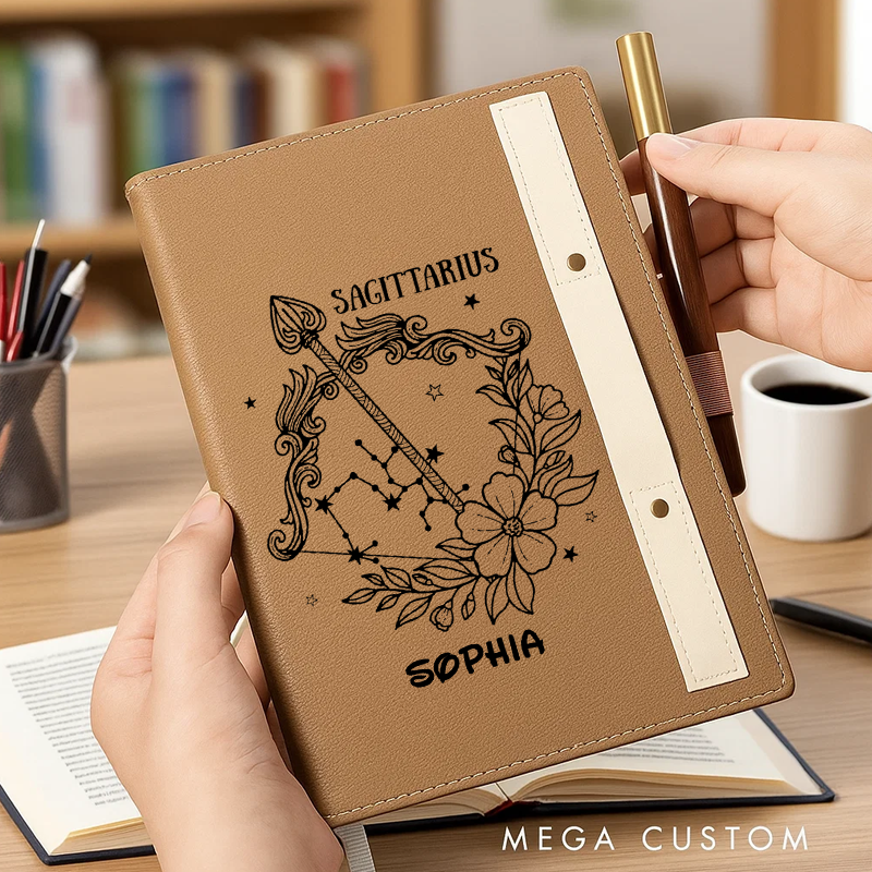 Personalized Astrology Zodiac Journal Astrology Diary Journal With Name Birthday Astrology Gifts