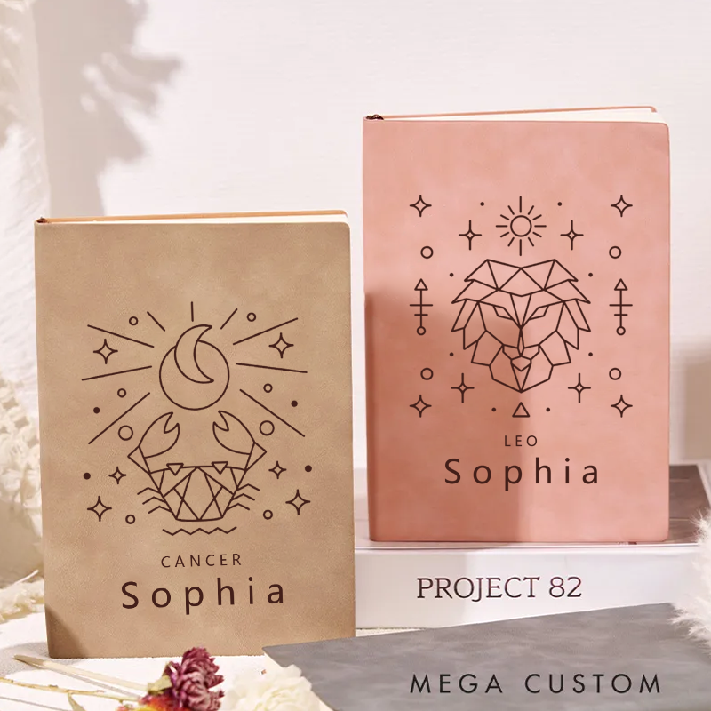 Personalized Astrology Zodiac Journal Astrology Diary Journal With Name Birthday Astrology Gifts