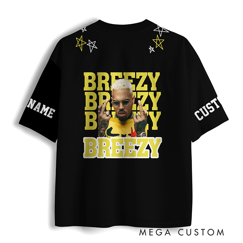 Personalized Football Jersey Mesh Concert Outfit Concert Shirt Gift for Fans Country Music