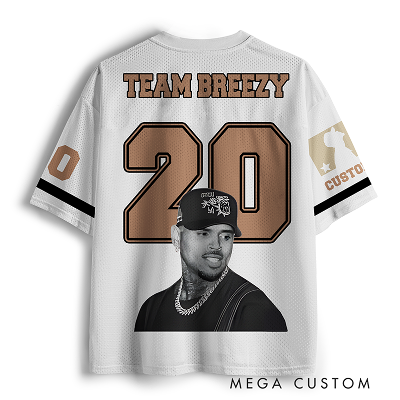 Personalized Hip Hop Music Tour Jersey Football Jersey Mesh Concert Outfit Concert Shirt Gift for Fans Country Music