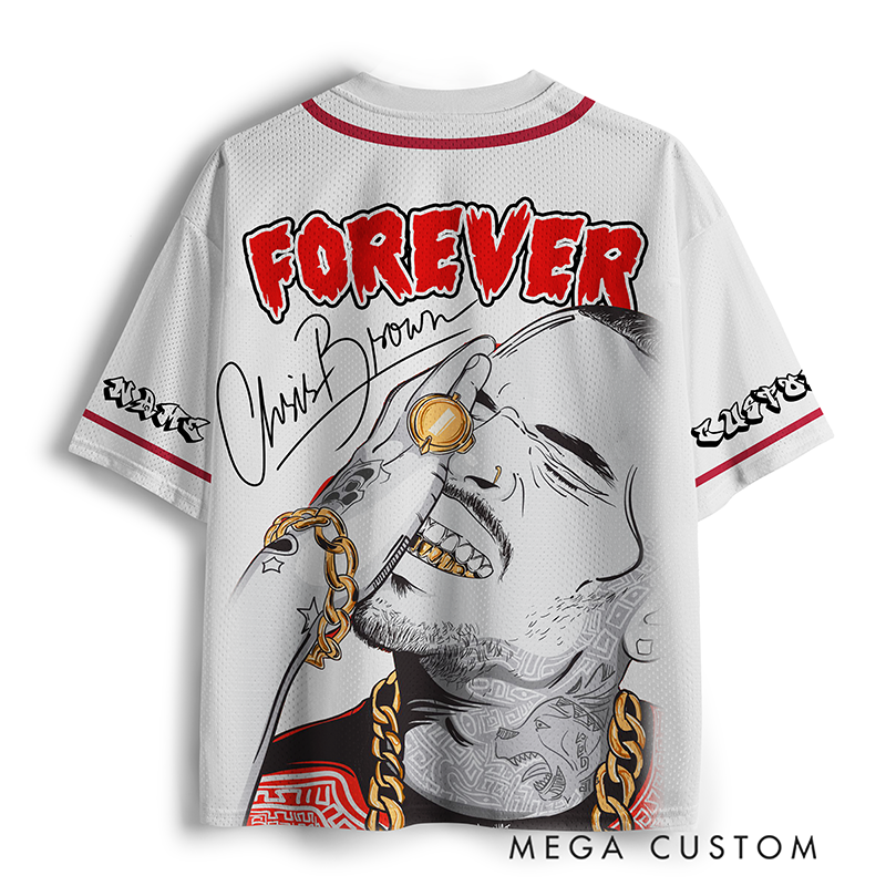 Personalized Hip Hop Music Tour Jersey Football Jersey Mesh Concert Outfit Concert Shirt Gift for Fans Country Music