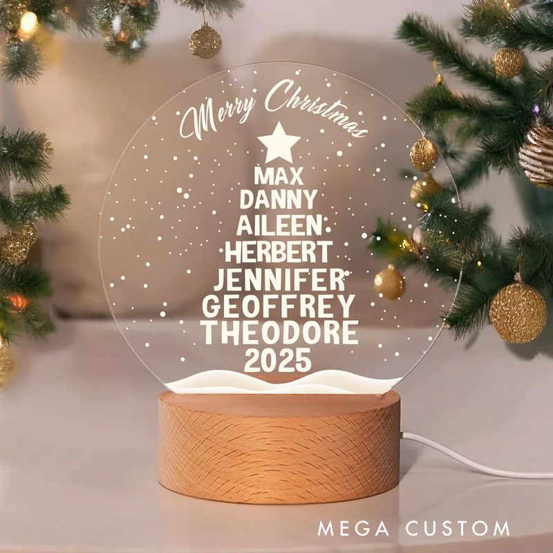 [Copy]Personalized Baby Fairy Tale Night Light Starry Night Light Nursery Gift