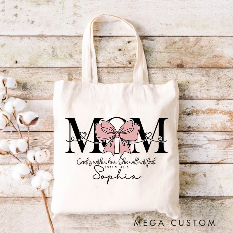 Personalized Supportive Dance Moms Tote Bag Dance Bag Ballet Lover Tote with Name for Dance Lovers Dancer