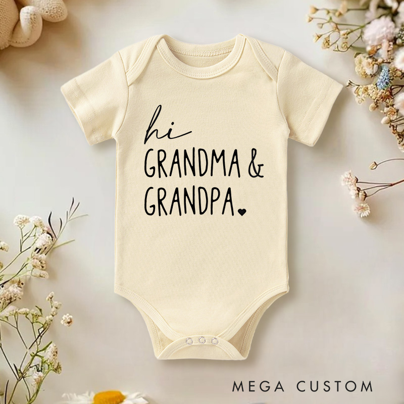 Personalized Pregnancy Announcement Tell Your Family You're Pregnant Pregnancy Reveal Baby Onesie Funny Baby Gift