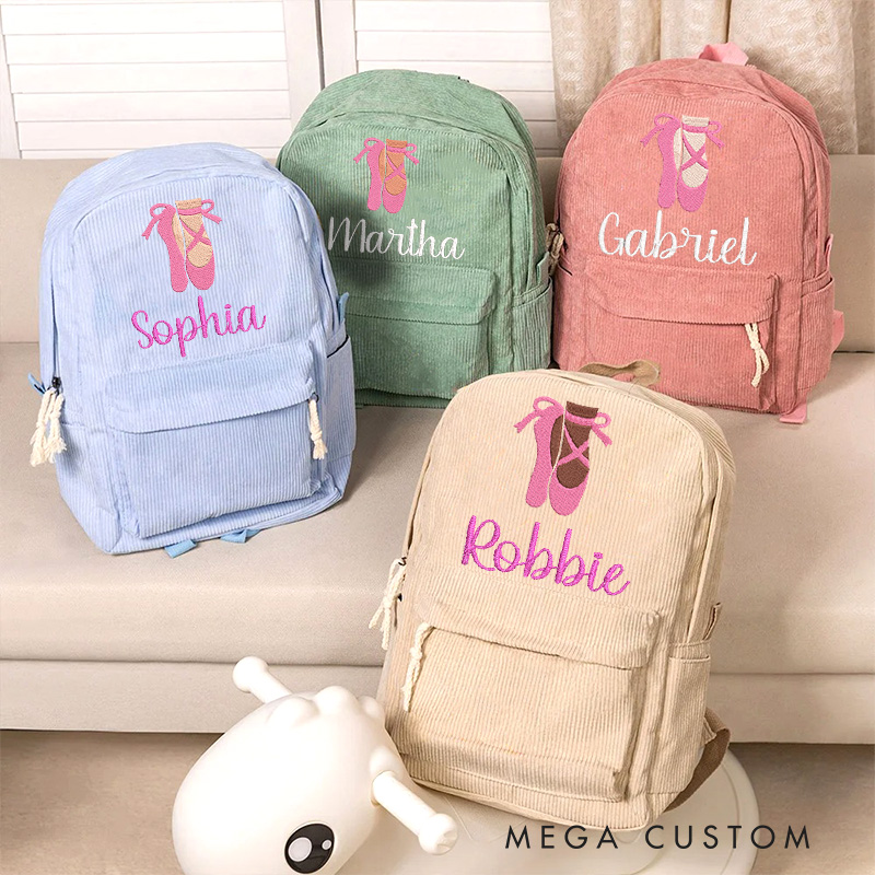 Personalized Dancer Ballerina Backpack Dance Bag Ballet Gifts for Girls Women Dancers