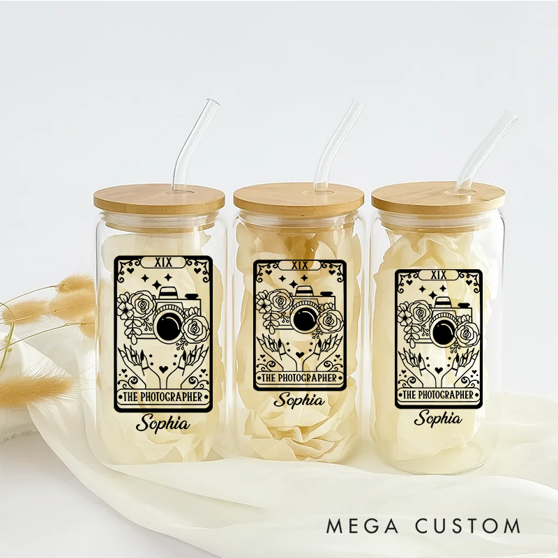 Personalized Photographer Coffee Mug With Caricature From Photo Funny Photographer Gift for Men and Women Photographer Camera Themed Gift Ideas