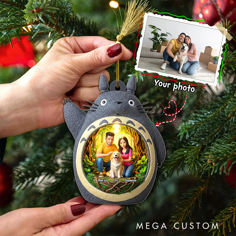 Personalized Cartoon Photo Movie Fan Acrylic Ornament Movie Christmas Gift Film Xmas Gift Christmas Decor
