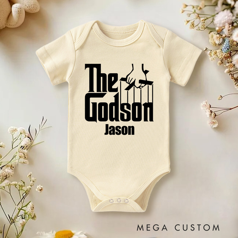 Personalized The God Son Baby Onesie Baby Shower Gift