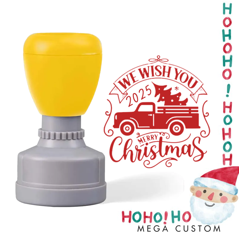 Personalized Merry Christmas Stamp Christmas Gift for Kids Christmas Toddler Gifts