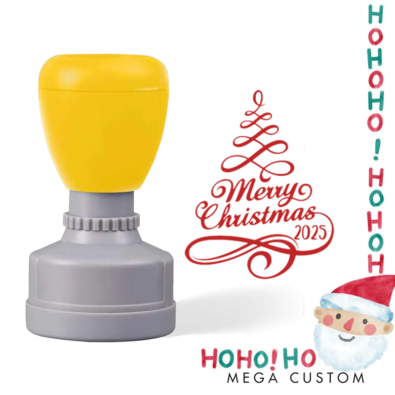 Personalized Cute Christmas Tree Stamp Christmas Gift for Kids Christmas Toddler Gifts