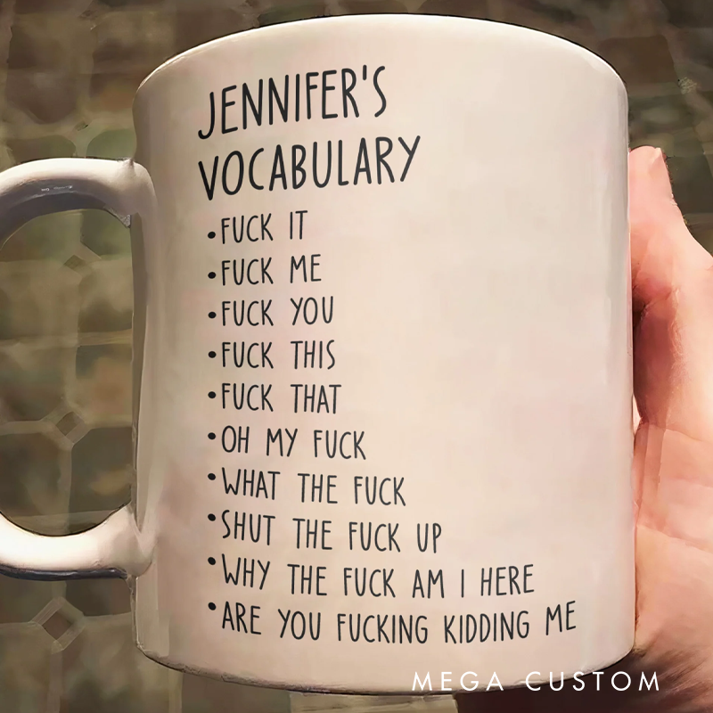 Personalized Humor Mug Custom Funny Cup for Friends Yourself Geek Nerd Gift