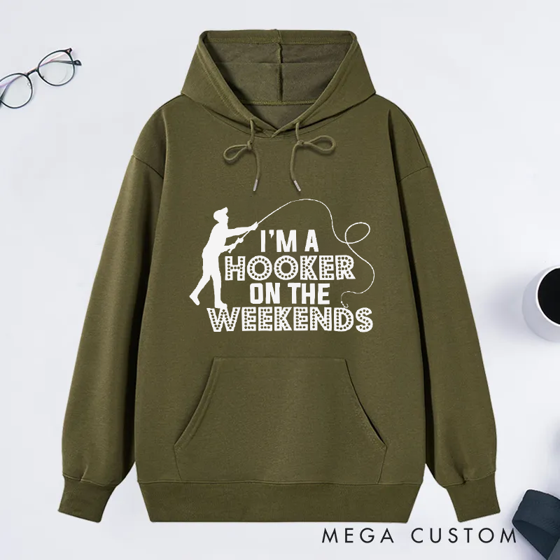 Personalized Funny Fishing Hoodie Fathers Day Gift Fisherman Gift for Fishing Lovers Perfect for Outdoor and Casual Wear