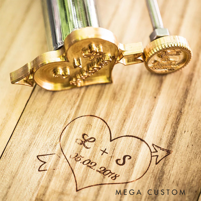 Personalized Electric Wood Branding Iron Stamp with Text Birthday Christmas Gift for Woodworker Baker Baking Lover Gift