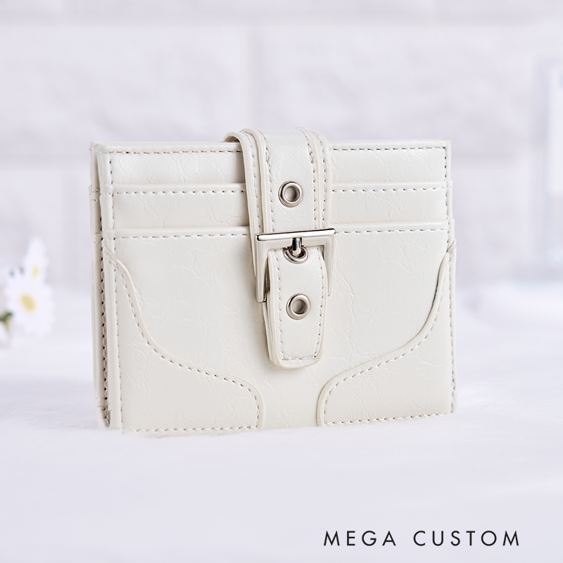 Personalized Leather Wallet for Girl Birth Flower Wallet for Her Purse Wallet Cute wallet Unique Gift for Her Birthday Gifts