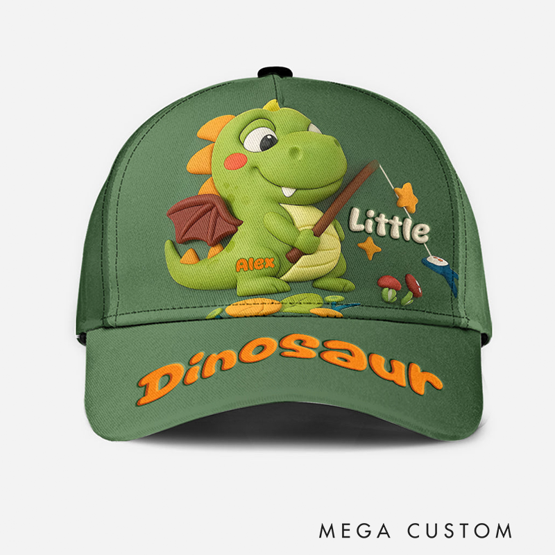 Personalized Cute Dinosaur Kid Classic Cap Children's Gift Birthday Gift Party Gift
