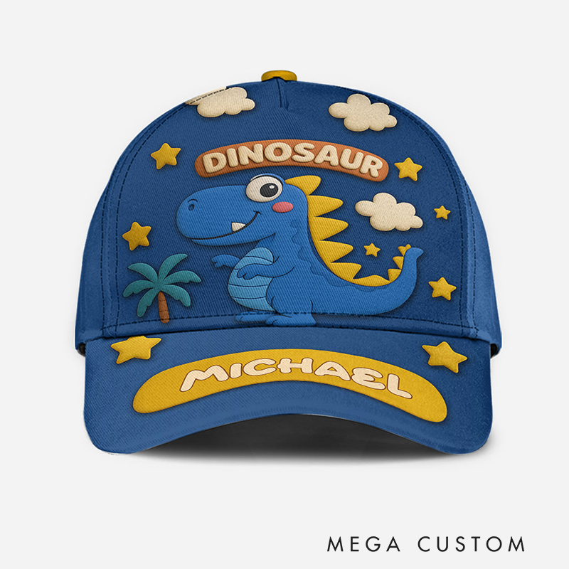 Personalized Cute Dinosaur Kid Classic Cap Children's Gift Birthday Gift Party Gifts
