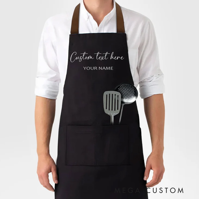 Personalized Animal Fantasy Unicorn Engineering Vehicles Child Kitchen Baking Apron Kid Gift