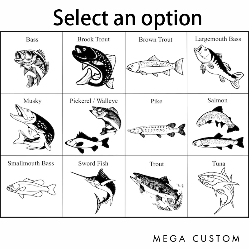 Personalized Fishing Cutting Board Fish Measuring Board Catch of the Day Gift Fisherman's Gift Fathers Day Gift Custom Name Perfect Gift for Fishing Enthusiasts