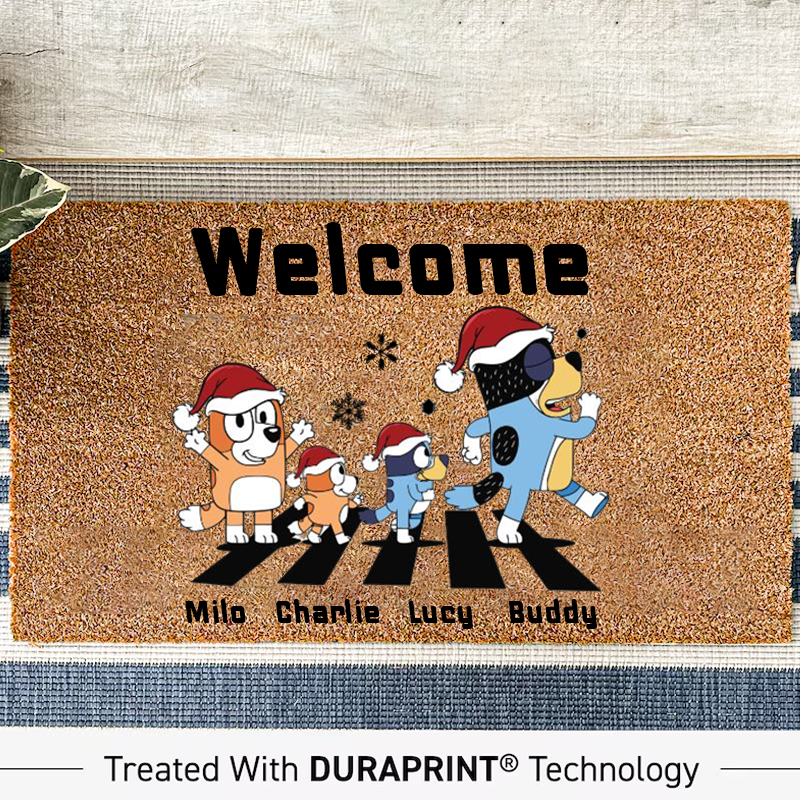 Personalized Name Doormat Welcome You Doormat Housewarming Door Mat
