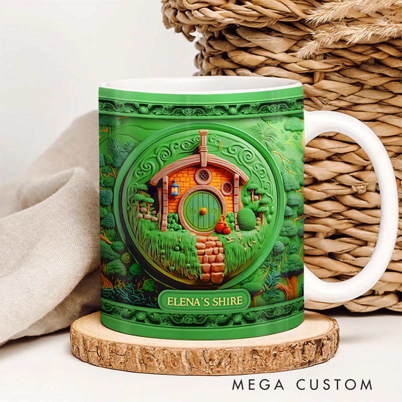 Personalized 3D Effect High Fantasy Adventure Mug Film Mug Movie Lover Gift for Friends Birthday Gift