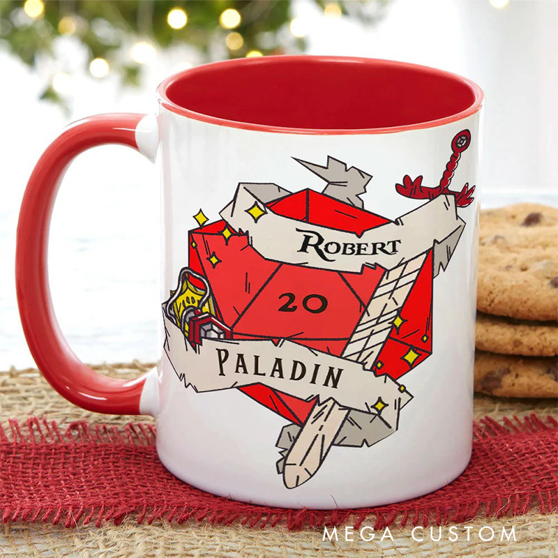 Personalized Fantasy Role-Playing Game Fan Mug DND Mug Game Lover Gift for Friends Birthday Gift