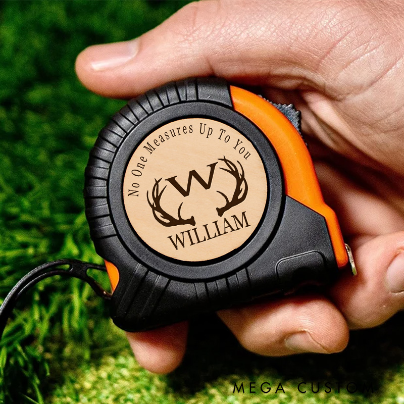Personalized Engraved Hunting Lover Tape Measure Custom Tape Measure Tool Gifts for Husband Dad