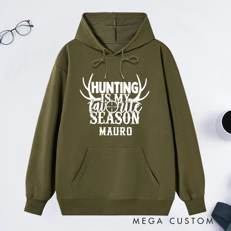Personalized Hunting Hoodie Sweatshirt Funny Hunting Hoodie  Unisex Hunting Sweatshirts Gift for Hunter