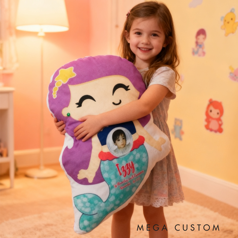 Personalized I Need an Extra Pair of Hands to Help Me Learn and Grow Pillow Christmas Gift for Kids