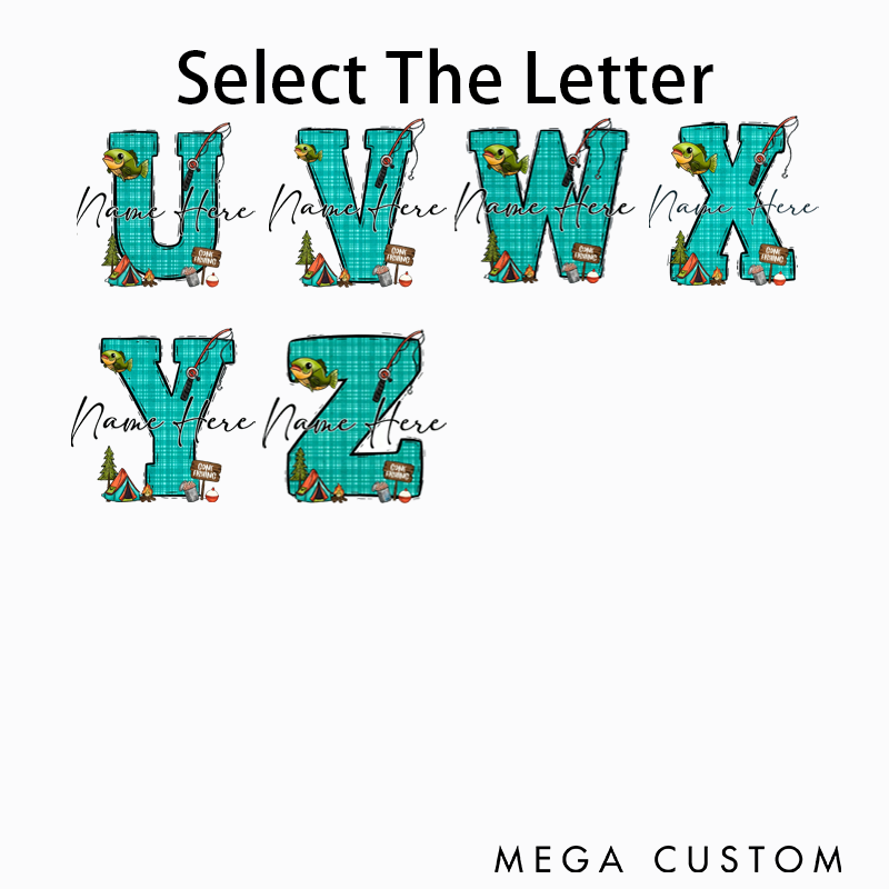 Personalized Fishing Hoodie Custom Name and Letter Sweatshirt Perfect Gift for Anglers Cozy and Stylish Outdoor Apparel