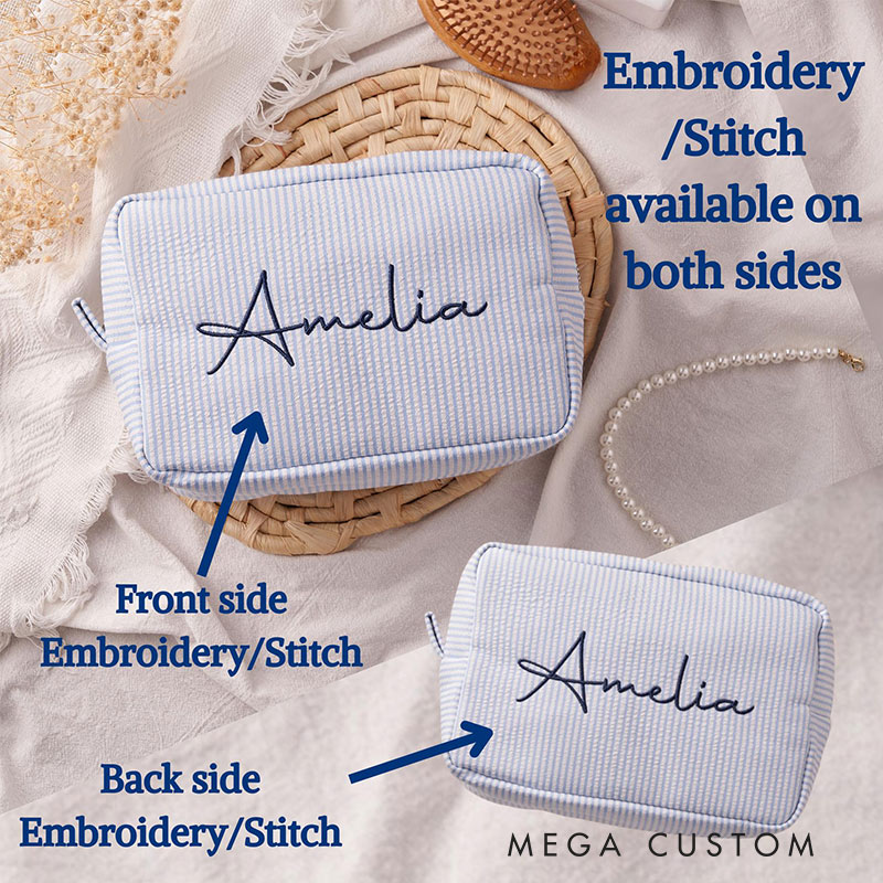 Personalized Monogrammed Toiletry Bag Makeup bag Travel Makeup Bag Large Capacity Storage Bag for Travel Lovers