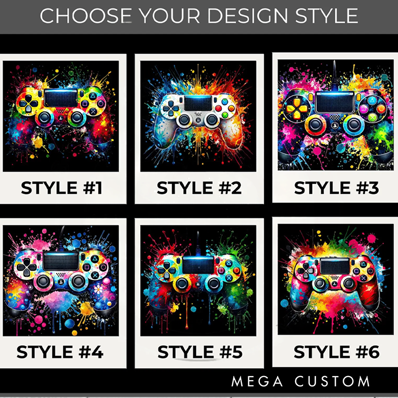 Personalized Gamer Blanket Custom Name Gaming Controller Throw for Kids Gift for Game Geek Lover