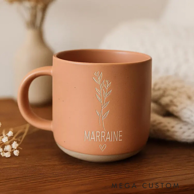 Personalized Engraved Ceramic Coffee Mug Custom Text Gift for Travel Lovers